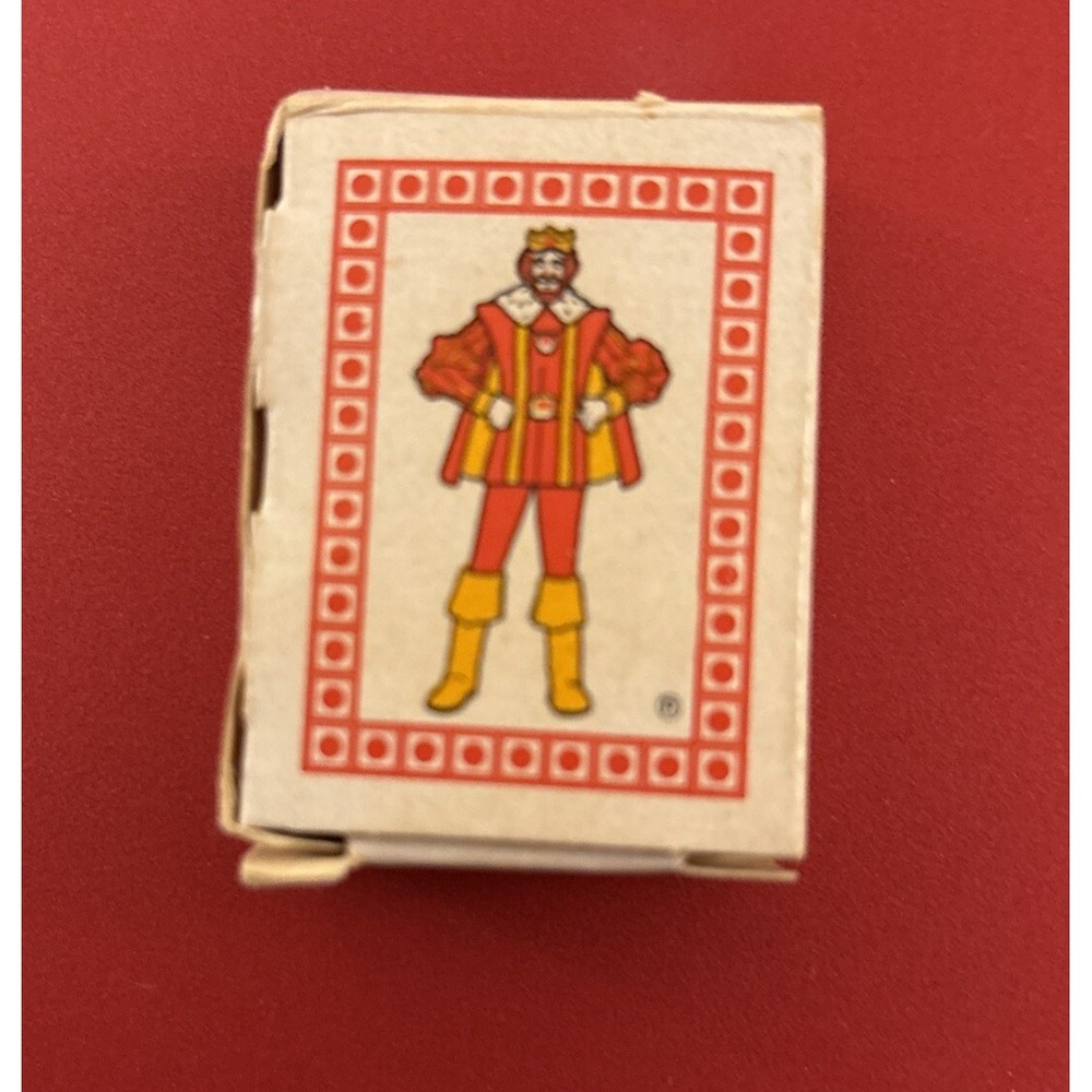 Vintage 1978 Burger King Mini Rummy Card Game, Complete - Picture 2 of 6